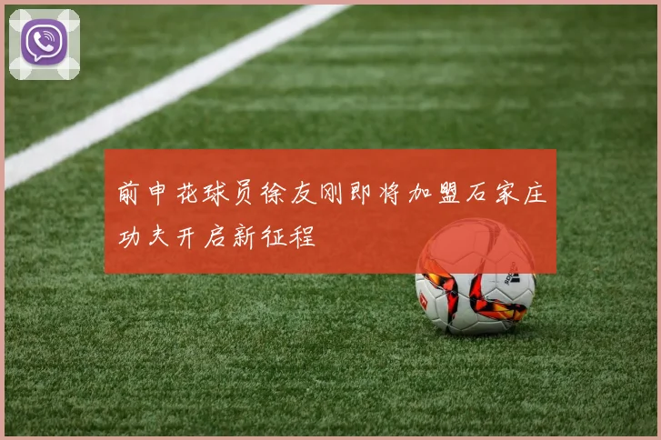前申花球员徐友刚即将加盟石家庄功夫开启新征程