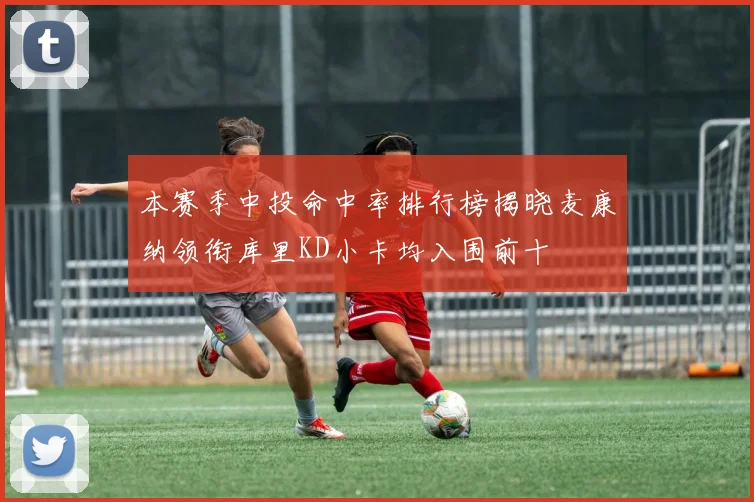 本赛季中投命中率排行榜揭晓麦康纳领衔库里KD小卡均入围前十